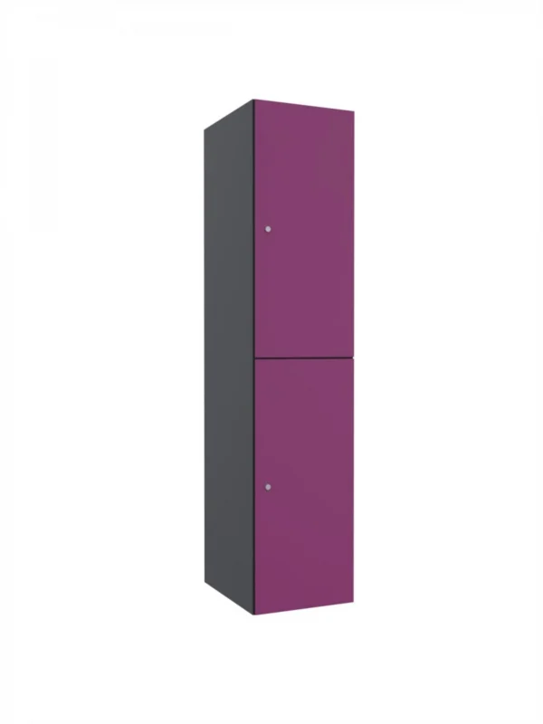 Metallskåp med HPL