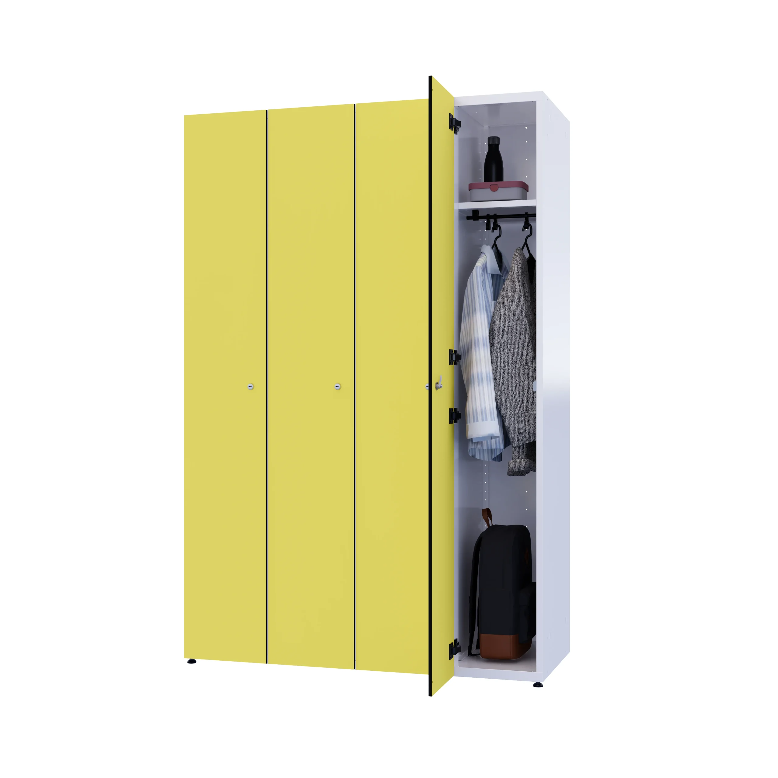 Metallskåp med HPL - Combo - Bild 91