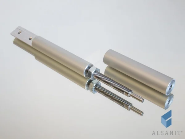 Komplett beslag för WC-kabiner 10-12mm SOLARI